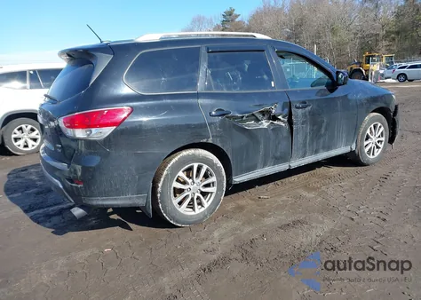 2015 Nissan Pathfinder Sv z USA, uszkodzony, nr VIN 5N1AR2MM7FC720417